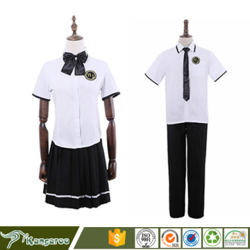 Asian Adult College Uniform Design Guangzhou Factory