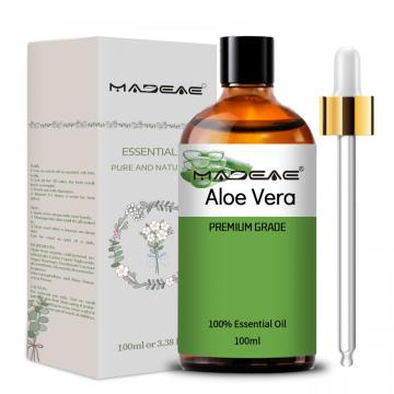 VENDA QUENTE DE VENDA 100% PURAÇÃO PURATURA ÓLEO DE ALOE VERA OBRIM