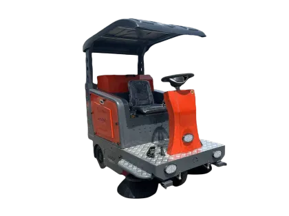 Road Sanitation operation sweeping robot