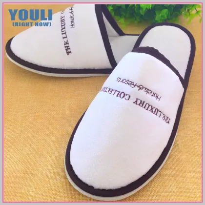 Washable Hotel Guest Slippers Hotel Slippers With Personalized Logo