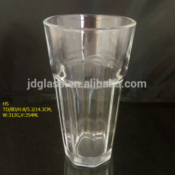 high quality drinking glass cup/cheap glass/tea glass with your custom logo
