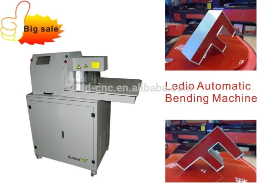 Manufacturer Automatic Aluminum/Steel LED letter bending machine