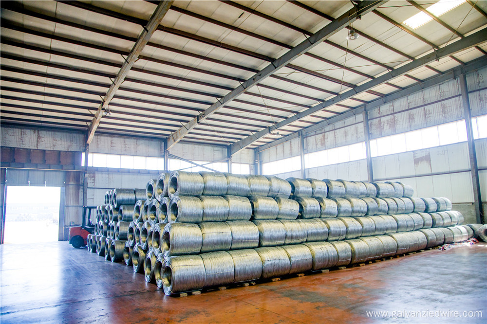 Hot dipped galvanized steel wire