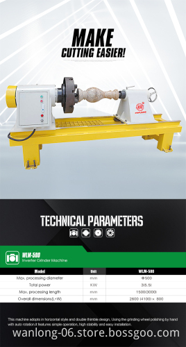 Wanlong WLM-500 Inverter Grinder for Eastern Europe and Central Asia