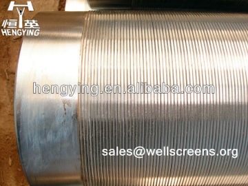 wire wrapped screen tube/johnson screen pipe