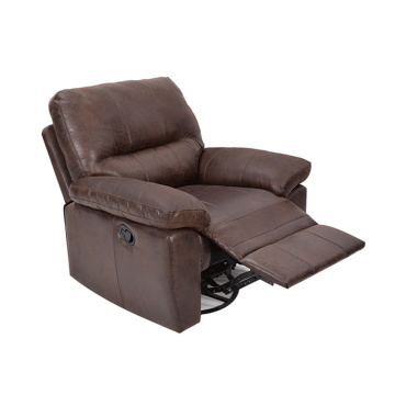 Großhandel oem braun 2 sitzer manuelle elektrische relax leder recliner wohnzimmer stuhl liefern sofa set für zu hause