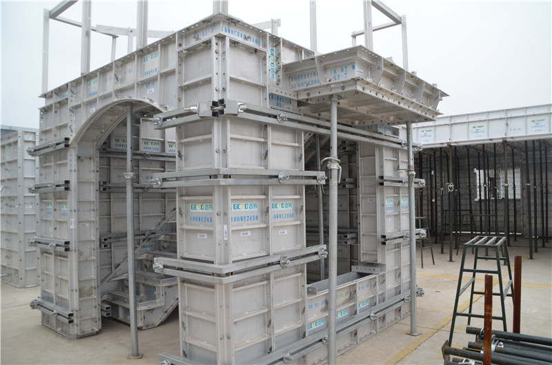 Aluminium construction formwork  system