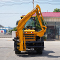 Powerful Hydraulic Front End Excavator Digger Backhoe Loader For Sale