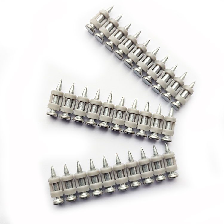 Gray strip gas nail material