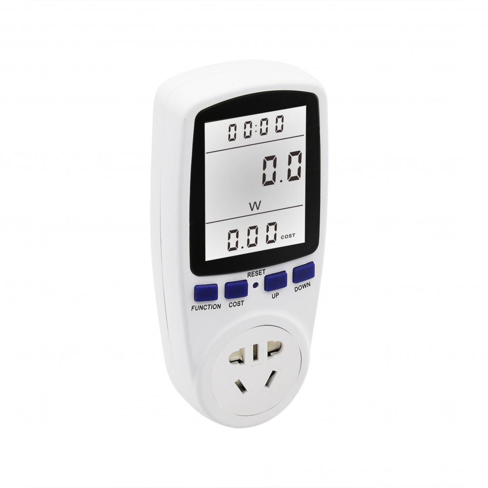 Mini Plug-in Power Meter voltagage wattmeter analyzer