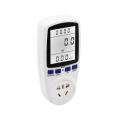 voltagage wattmeter analyzer CN Type F plug socket