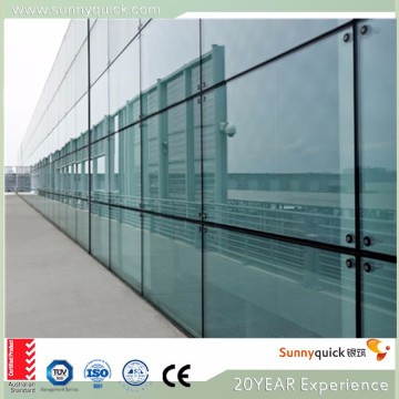 Sunnyquick AS2208 aluminum glass curtain wall