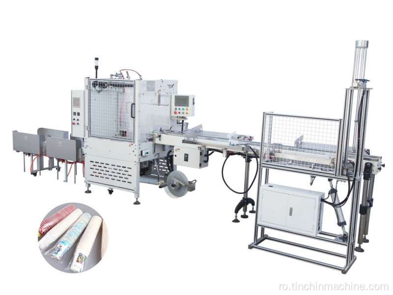 Mașină de ambalare a cupei de hârtie/a bolului de mare viteză