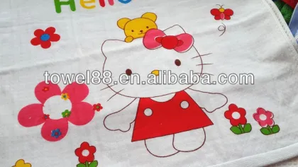 cute waffle beach towels china