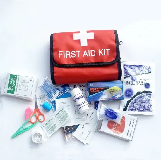 OEM Wholesale Custom Logo Travel Survival Kit with Emergency First Aid Gear