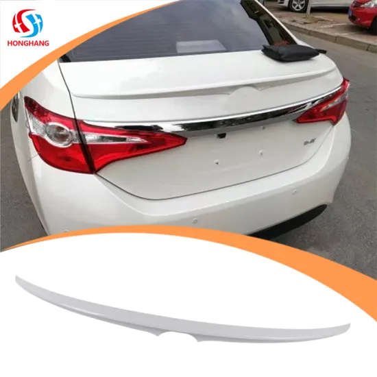 Gloss Black Rear Wings Spoilers for Toyota Corolla Coupe 2010-2015