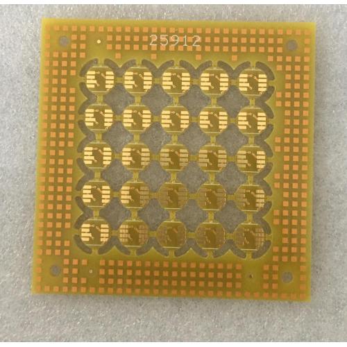 2 layer 1.6mm PCB with yellow solder