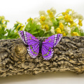 Butterfly on christmas tree