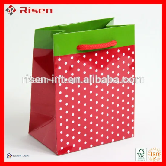 Pretty and Recyclable mini paper bags