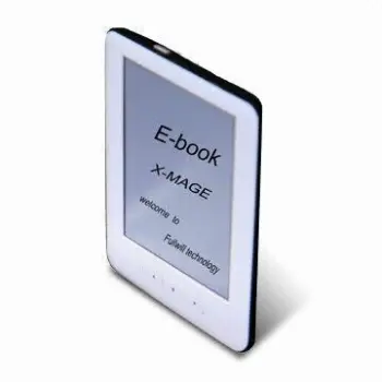 E-book Reader with 800 x 480 Pixels Resolution and Battery Capacity of 1,700mA