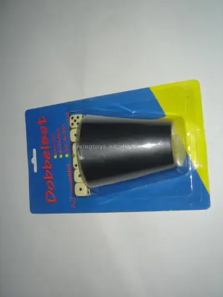 dice cup and dice