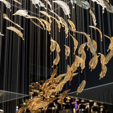 Hotel Fashion Decoration Modern Customized Big Chandelier