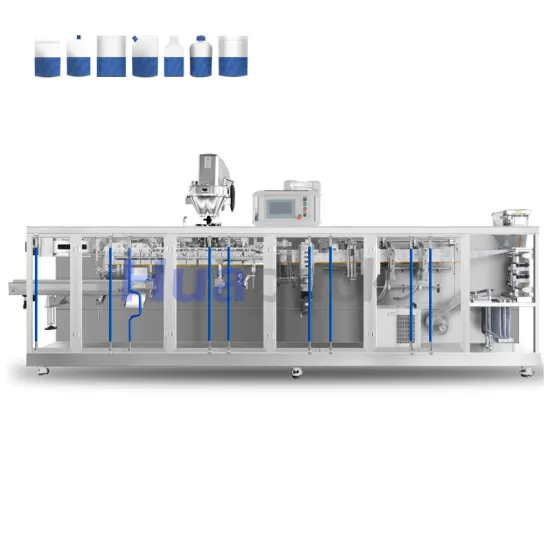 Four Sided Sealing Flat Pouch Packaging Machine for Flour, Spice, and Coffee Powder