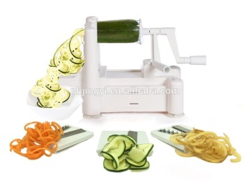 Multifunction noodle cutter vegetable fruits veggies spiralizer stainless steel spiral vegetable slicer