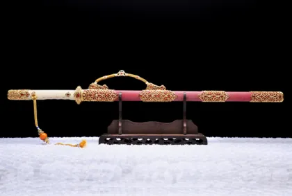 Golden and silver inlaid Tang Dynasty Sword