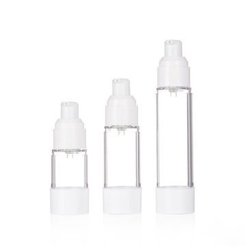 Custom Lotion Serum Airless Pump Bottles with Cap