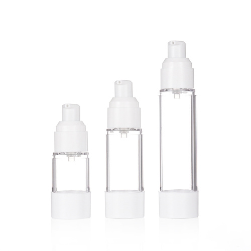 Custom Lotion Serum Airless Pump Bottles with Cap