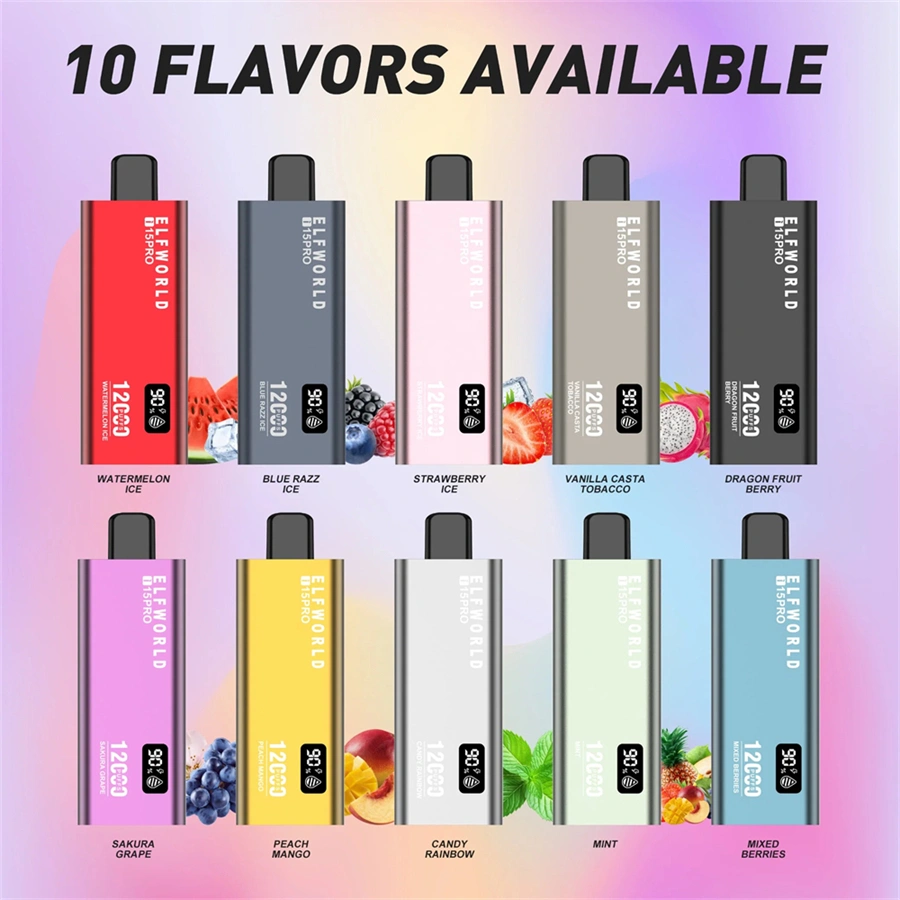 Elf World I15 Pro 12000 Puffs VAPE WHOLESALE Fabrikant fan Sina Elf World I15 Pro 12000 Puffs VAPE WHOLESALE Fabrikant fan Sina