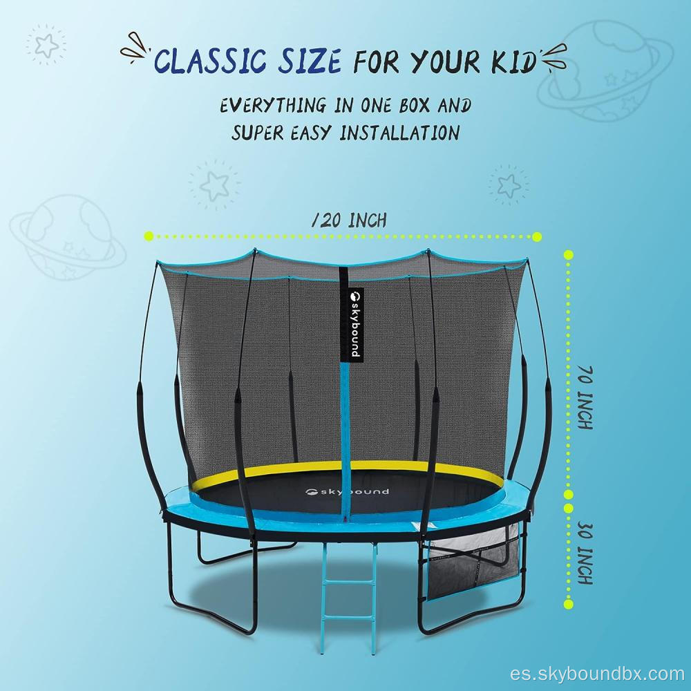 Trampolín SkyBound 10 pies con recinto