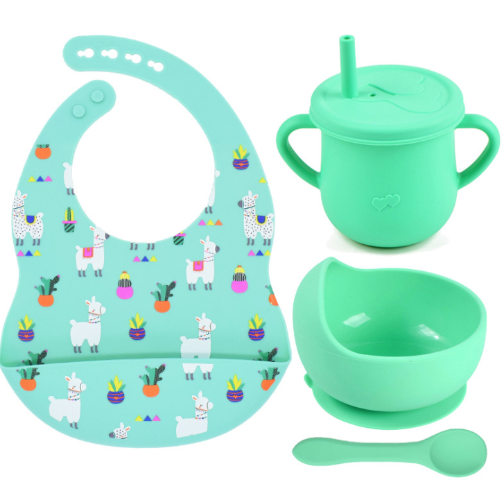 Silicone Baby Feeding Set