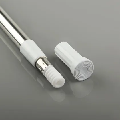 Adjustable Iron-Coated Powder Shower Curtain Poles: 70-120cm Telescopic Bathroom Curtain Rod