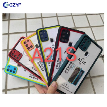Fashion Classic 6D Side Side Side Phone Case for Samsung Galaxy A21S/A23/A13/A33/A53/A73 5G Soft TPU