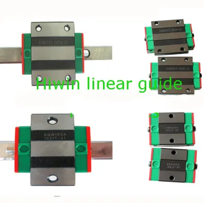 linear bearing guide rail hiwin brand TaiWan original square linear guide bearing carriages