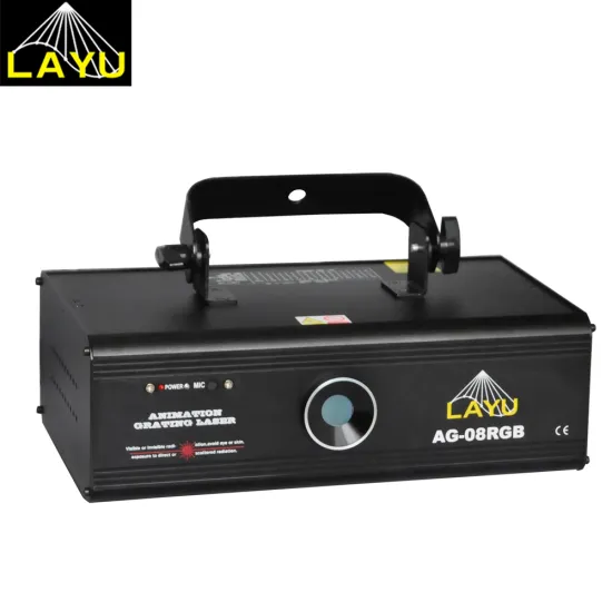 AG-08RGB Grating Series Moving Head Mini RGB Animation Grating Laser for Night Club, Disco Use