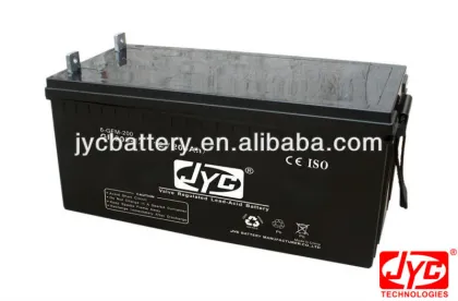batteries al gel 12V 200Ah for solar wind power EPS UPS system application with low price