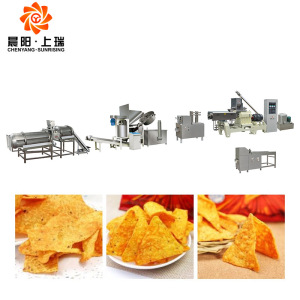 Bugles Doritos Corn Chips snacks food making machine