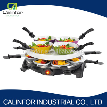 custom made round shape 880W stainless steel bbq grill design