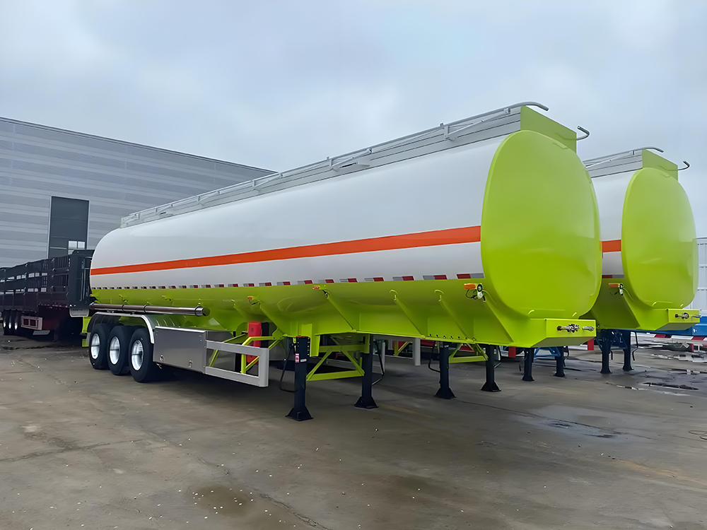 3 axle oil Fuel tank trailer Semi Trailer