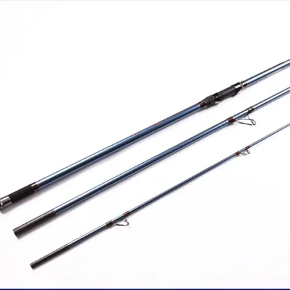 4.2m 3-Piece Carbon Fishing Rod & Reel Combo - Long Shot Rod H