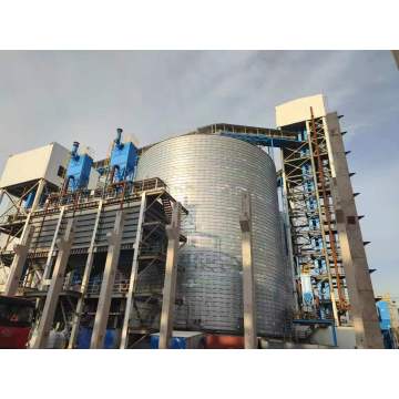 Spiralkantenverriegeltes Stahlsilo für Aluminiumoxid