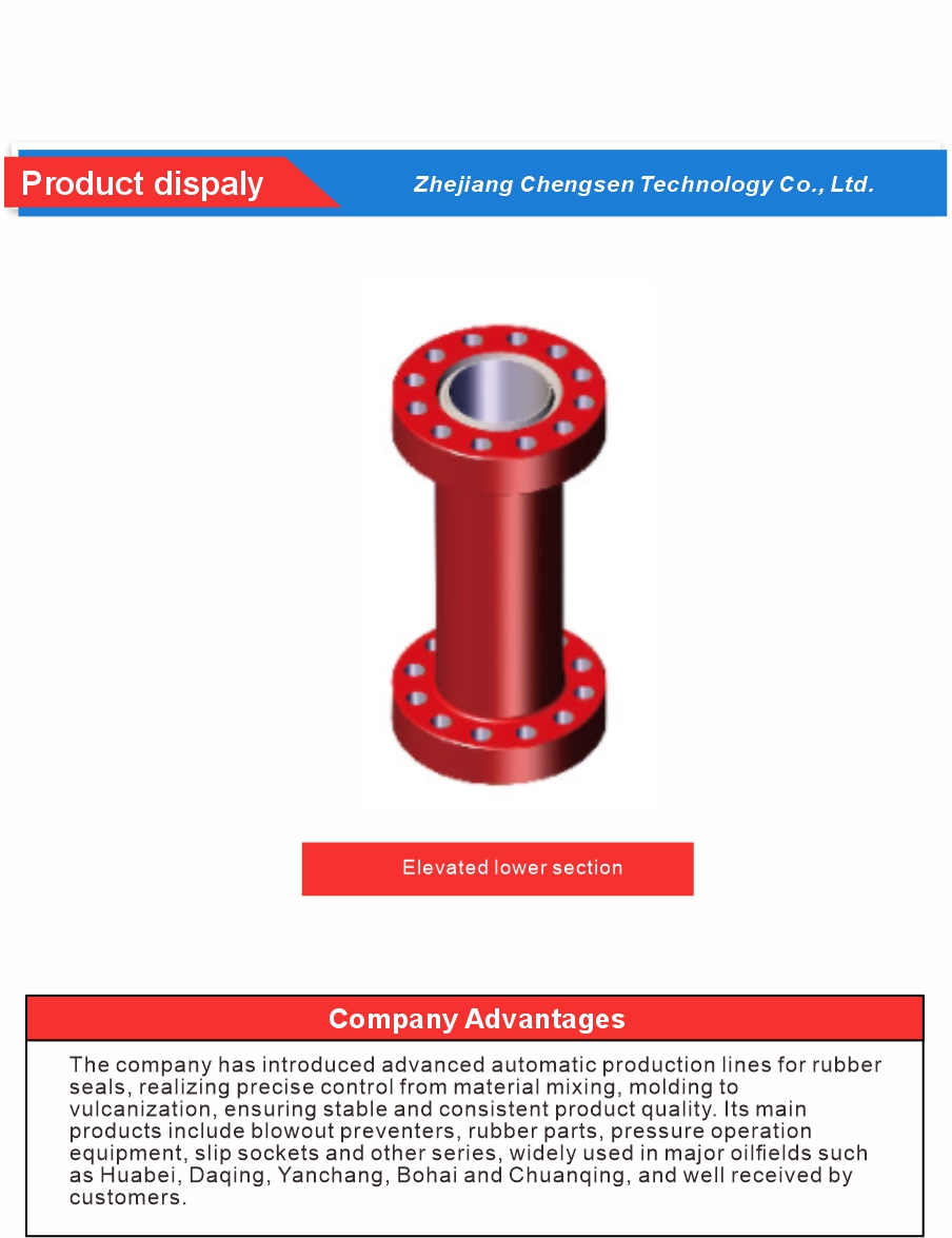 Drilling Operation Wellhead Riser Spool