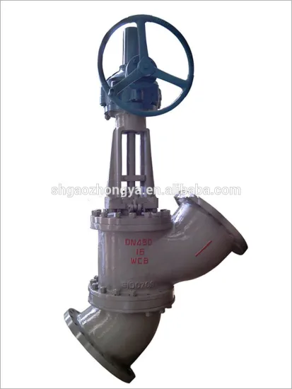 dn450 pn16 wcb slurry valve