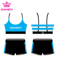 Oanpasbere strepen sublimeare cheer outfits