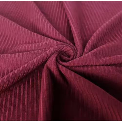 ファッションアプリケーション用のプレミアムリブスパンデックスファブリック