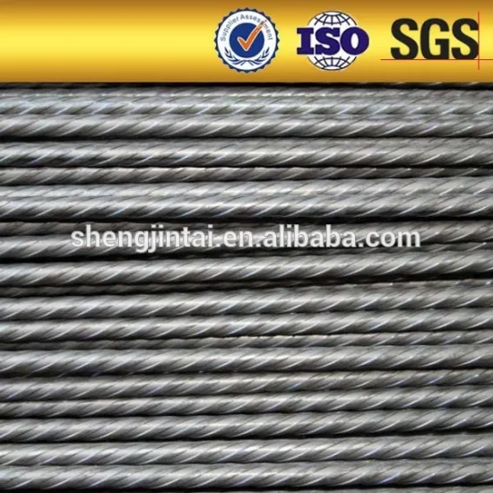 4mm spiral ribbed pre-stressed steel wire