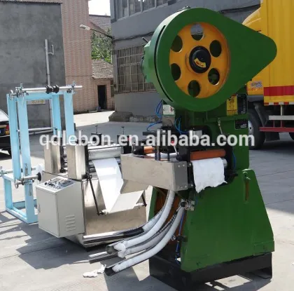 Cosmetic cotton pad machine